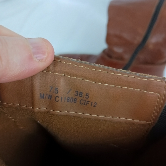 BOC Winter Fall Y2K Brown Faux Leather Knee-High Boots (#1,335) - Picture 4 of 9